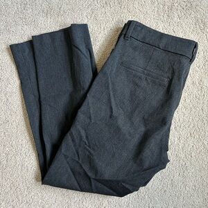 Old Navy Charcoal Pixie Straight Pants